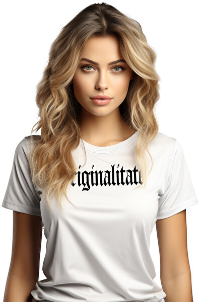 StoryGift Romania Tricou Femei Originalitate, Mesaj Motivational, Cuvant, Tex...