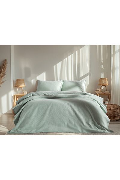 Doqu Home مجموعة إسينتي بايك مزدوجة باللون الأخضر