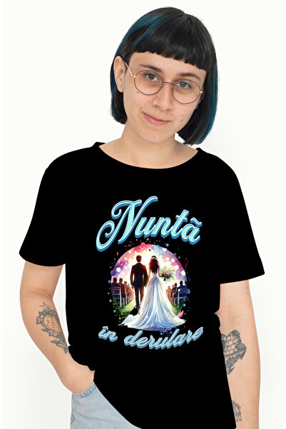 StoryGift Romania Tricou Femei Nunta în derulare, Casatorie, Familie, Dragost...