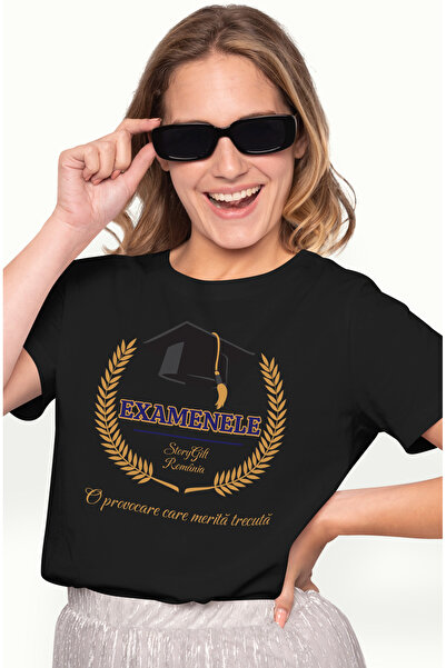 StoryGift Romania Tricou Femei Examenele O provocare care merita trecuta abso...
