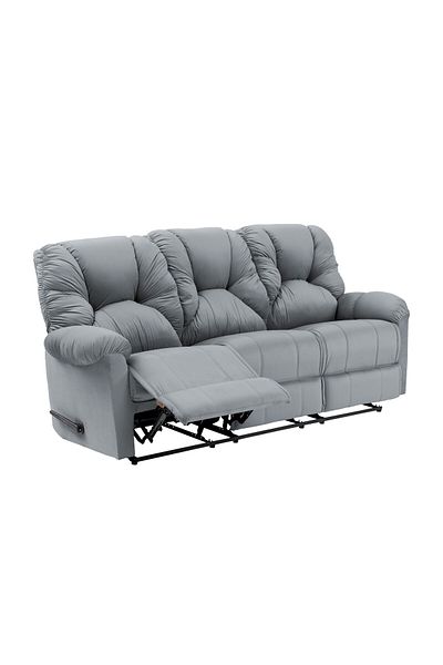 BACK COMFORT Urban Polo | Velvet Triple Recliner Chair