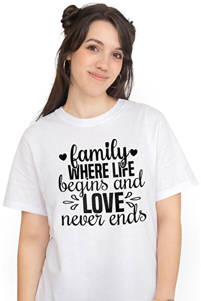 StoryGift Romania Tricou Femei cu inimioare pentru persoanele care iubesc fam...