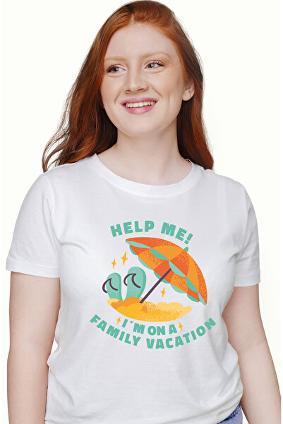 StoryGift Romania Tricou Femei Cu Mesajul Haios Help Me I'm O A Family Vacant...