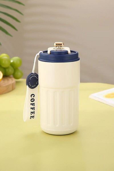 Weather Forecast 316 L Steel Blue 420 ml Coffee Hand Thermos Mug cin486mv