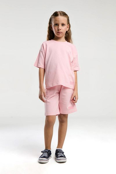U.S. Polo Assn. U.S. Polo Assn Kids Girls Bermuda Set, 100% Cotton / 100% Cotton