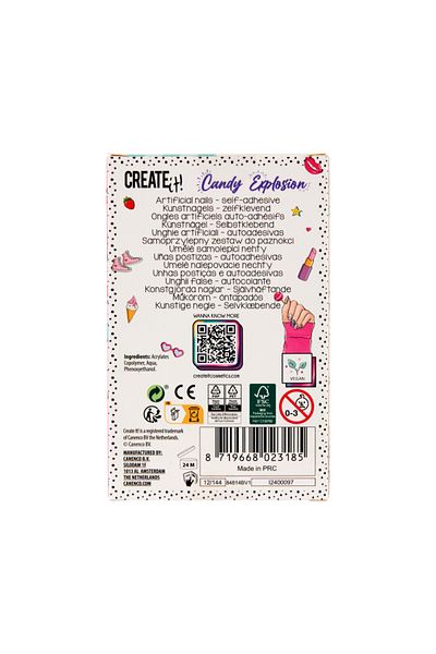 Create It False Nails Set - Rainbow - Candy Explosion