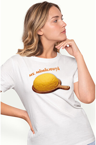 StoryGift Romania Tricou Femei ms. mamaliguta, mancare traditionala, Romania ...