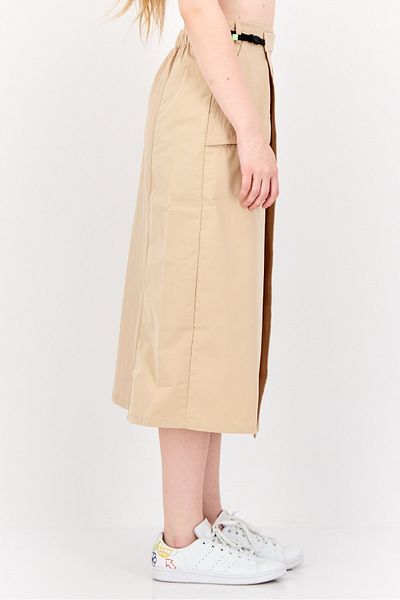 adidas Women Sportswear Fit Outdoor Skirt, Tan