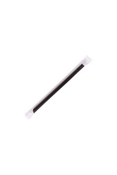 SKP Plastic 10mm Black Juice Sticks Individually Wrapped (100 Sticks)