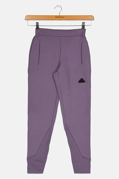 adidas Kids Girl Brand Logo Training Sweatpants, Purple