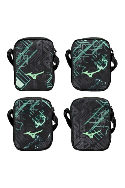 MIZUNO Τσάντα Waso Unisex Τσάντα Μαύρη / Πράσινη