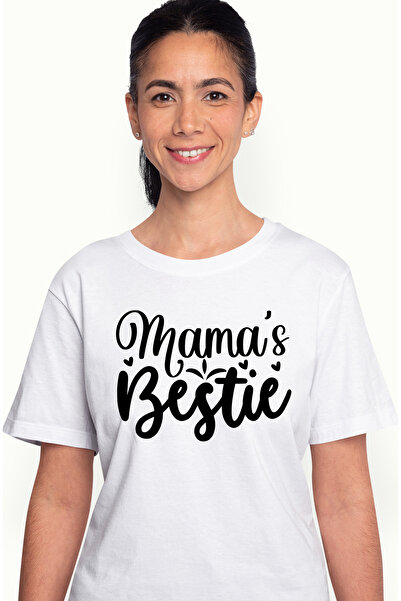StoryGift Romania Tricou Femei pentru cea mai buna prietena a mamei cu imprim...