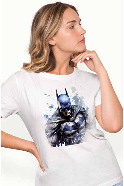 StoryGift Romania Tricou Femei Cu Batman, Supereroi, DC, Costum, Liliac, Pers...