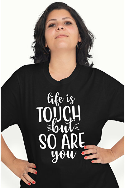 StoryGift Romania Tricou Femei cu text in engleza cu textul "Life is tough, b...
