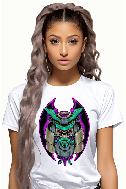 StoryGift Romania Tricou Femei Cu Robot, Samurai, Mecha, Sci Fi, Aripi, Cablu...