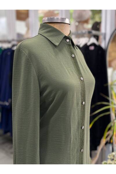 Janset Düğmeli yazlık tunik