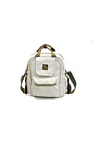 elphybaby MB013 multi-purpose, large-capacity, bacteria-resistant, shoulder strap leather shoulder bag MB013