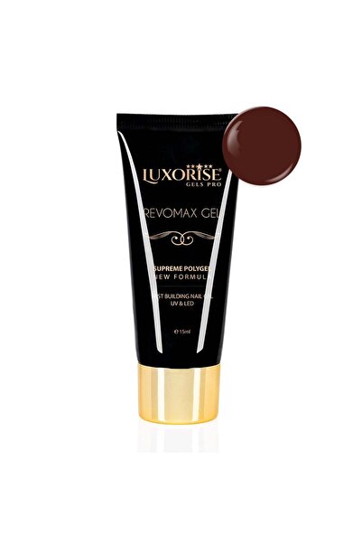LUXORISE Полигел REVOMAX GEL LUXORISE Карамелен сайдер, 15 мл
