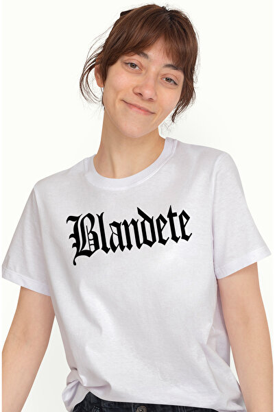 StoryGift Romania Tricou Femei Blandete, Mesaj Motivational, Cuvant, Text Inspirational, Self Care WHT_XL