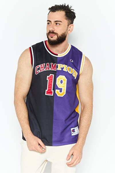 Champion Men Sportswear Fit Sleeveless Training Jersey, Black