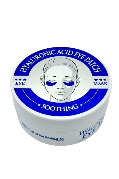 Fruit Of The Wokali Set 60 Plasturi ptr Ochi, Hyaluronic Acid Eye Patch - blue
