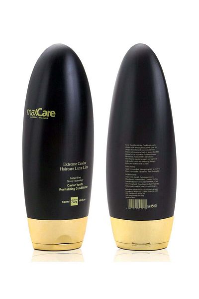 Maxcare Caviar Youth Revitalizing Conditioner Sulfate-Free 500ml – Strength & Repair for Damaged H