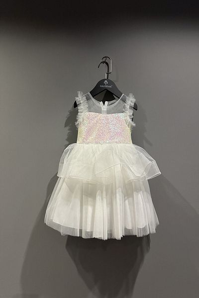 HAUSEkids Βραδινό φόρεμα για κορίτσια Isabelle Design 2-8 ετών-Εκρού