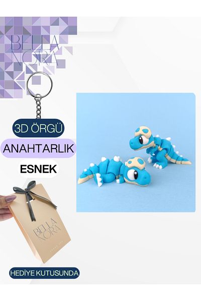 Bellanora Knitted Keychain Loved Can Stretch Cute Animals Amigurumi Bag Ornament in Special Gift Box