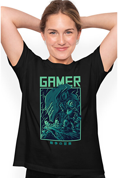 StoryGift Romania Tricou Femei Cu Scena Din Joc Video, Soldat Pe Stanca Inalt...