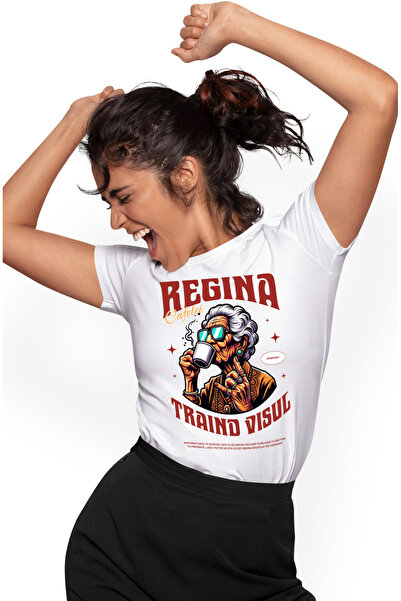 StoryGift Romania Tricou Femei Bunica regina cafelei familie iubitorii de cof...