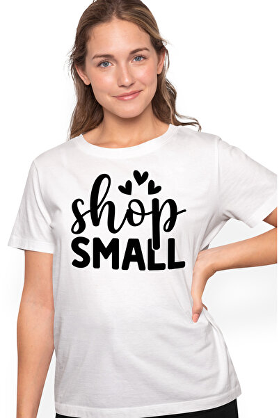 StoryGift Romania Tricou Femei cu inimioare si mesaj care te indeamna sa cump...