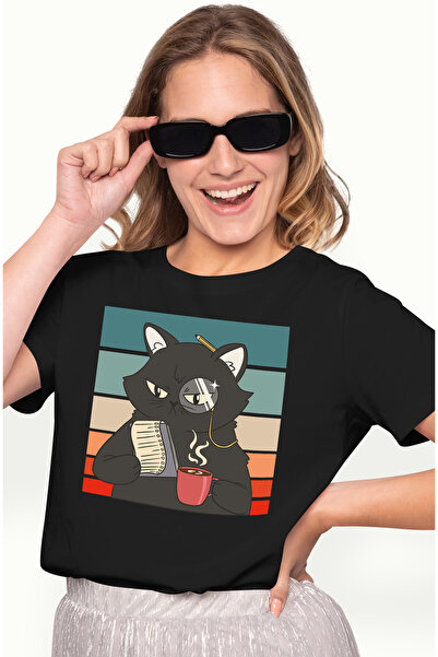 StoryGift Romania Tricou Femei Haioasa Speciala Pentru Iubitorii de Pisici si...