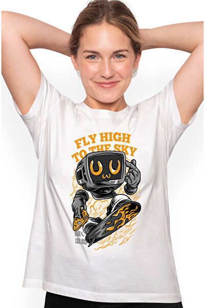 StoryGift Romania Tricou Femei Cu Monitor Calculator Cu Maneta De Jocuri Vide...