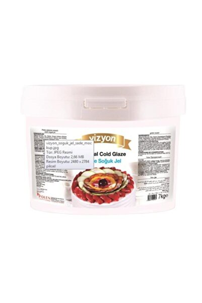 VİZYON Vizyon Jöle Sade 7 kg