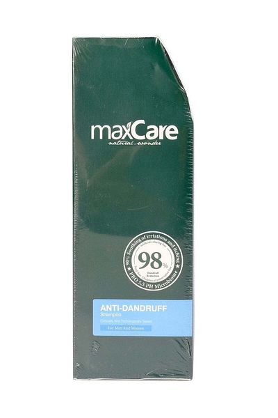 Maxcare Anti-Dandruff Shampoo – Controls Flaking & Itching, Healthy Scalp Formula – 400ml