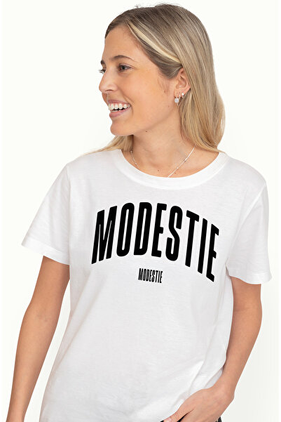 StoryGift Romania Tricou Femei Cuvantul Modestie, Motivational, Self Help, In...