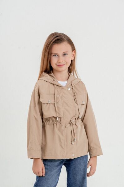 HAUSEkids 4-16 Ηλικίες Dream Alice Water Repellent Αδιάβροχο & Αντιανεμικό για κορίτσια-Latte