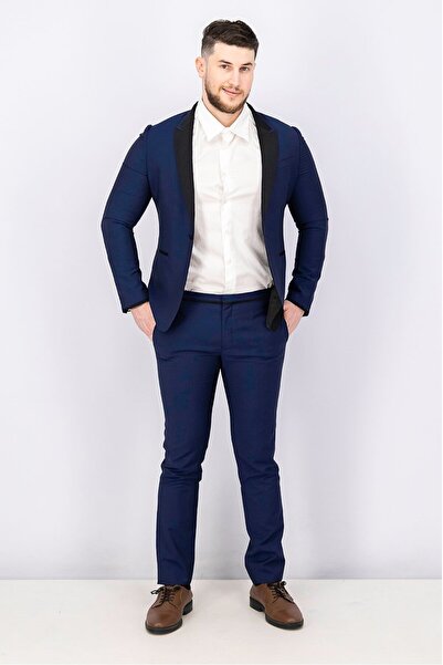 Paul Smith Men Kensington Fit Plain Formal Suit, Navy