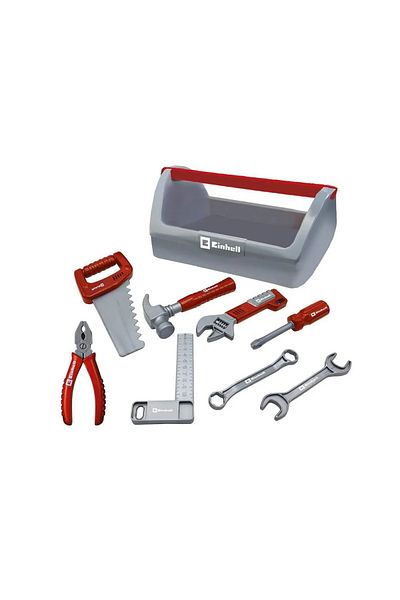 Einhell Trusa scule pentru copii, 9 piese, ciocan, surubelnita, patent, chei, ferastrau, Einhell Kids