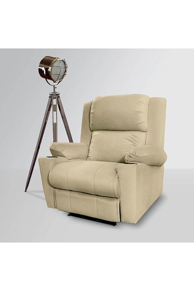 Lazy Vibes Zenrest Luxury Rocking & Swivel Recliner Chair with Cup Holder | Your Comfort Unlimited