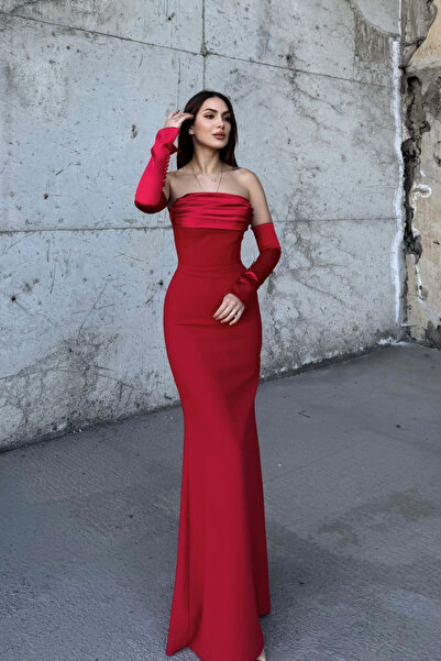Sindimoda Helen Kol Detay Tasarım Abiye 45616