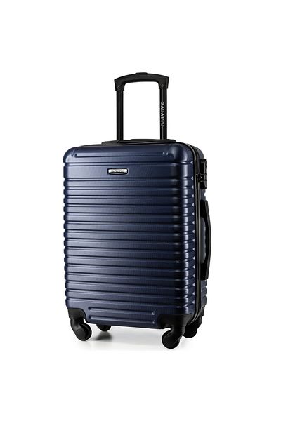 zagatto ® Troler de cabină Zg506 C, 35l, 55x40x20 cm, albastru, 4 roți la 360°, compatibil cu Wizz/Ryanair/Tarom