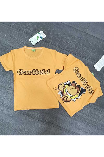 Neefy 2025 Summer New Season Children's 3 Piece Printed First Quality Combed Cotton T-Shirt