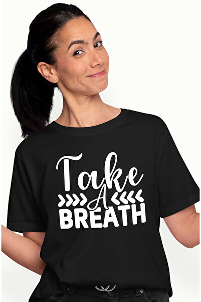 StoryGift Romania Tricou Femei cu un mesaj care te indeamna sa iei o gura de ...