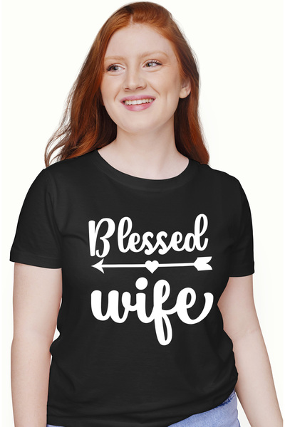 StoryGift Romania Tricou Femei cu inimioara pentru o sotie minunata si binecu...