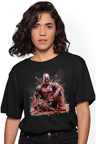 StoryGift Romania Tricou Femei Cu Deadpool, Personaj Fictiv, Marvel, Costum, ...