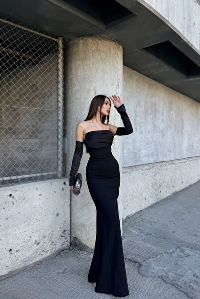 Sindimoda Helen Kol Detay Tasarım Abiye 45616