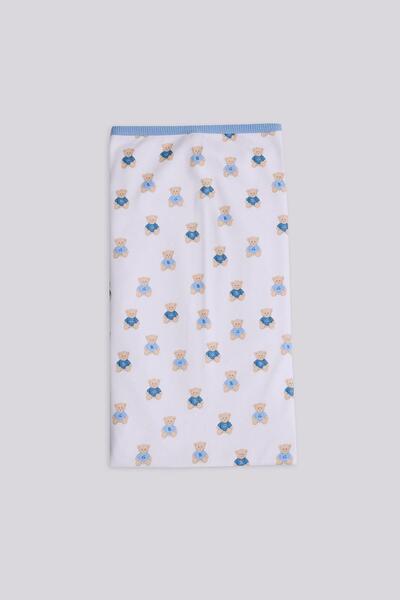 Layette BG Store Erkek Bebek Desenli Battaniye