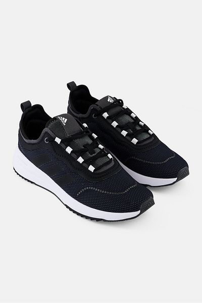 adidas Women Fukasa Run Lace Up Running Shoes, Black