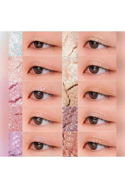 Romand The Secret Garden Eyeshadow Palette 10 Colors by Romand - 00 | LIGHT & GLITTER GARDEN